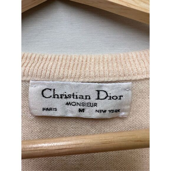 Christian  Dior Vintage Sweater Vest size   M - Picture 4 of 7